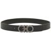 Curea Ferragamo Reversible Gancini negru
