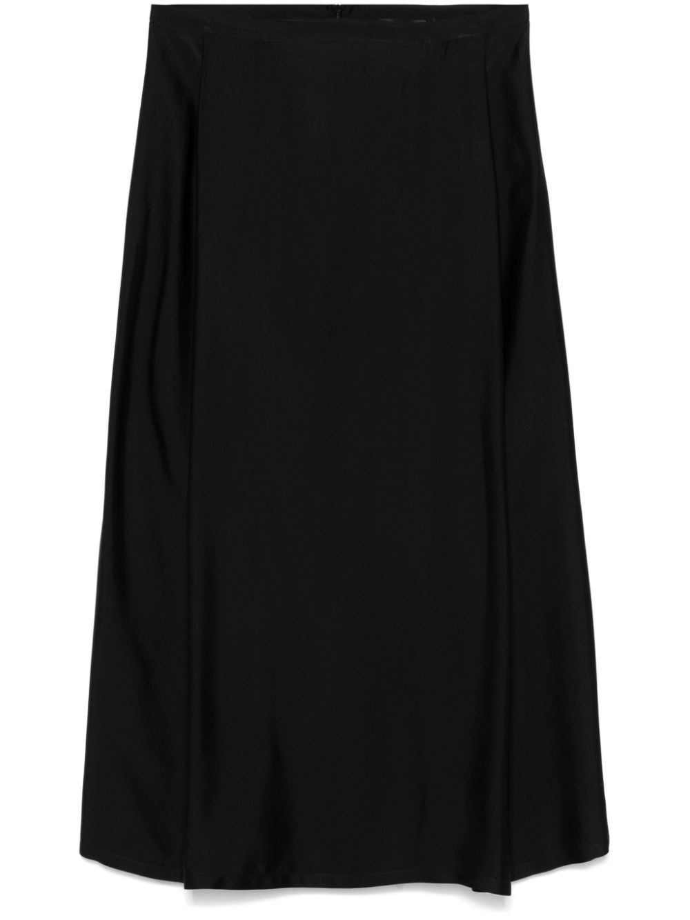 Fusta midi Fabiana Filippi A-line negru