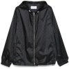 Jacheta Ferragamo Monogram Windbreaker negru