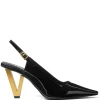Pantofi Versace 85mm V2025 negru
