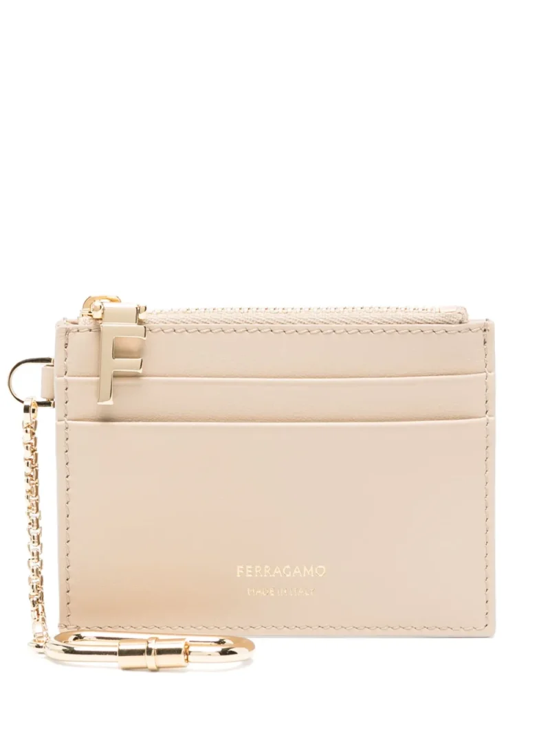 Portcard Ferragamo Leather bej