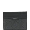 Portcard FERRAGAMO Monogram-Print negru