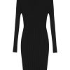 Rochie midi Versace Knitted negru