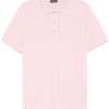 Tricou Tom Ford piqué-weave polo roz