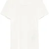 Tricou TOM FORD Slub Cotton alb