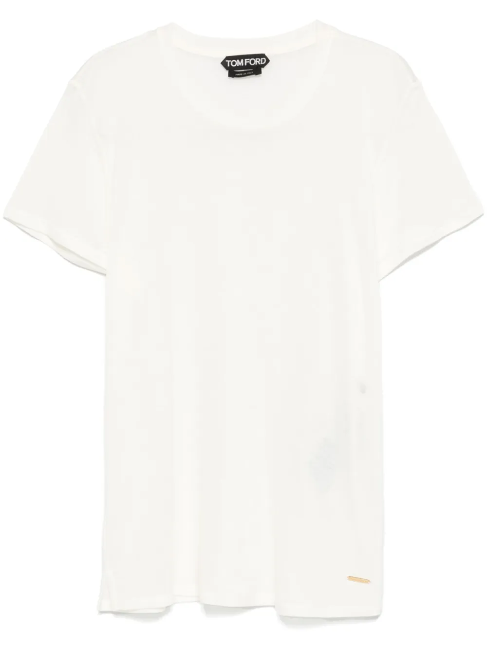 Tricou TOM FORD Slub Cotton alb