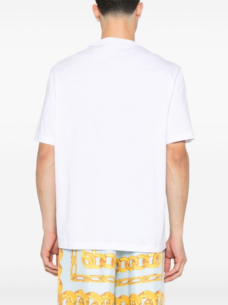 Alternative view of Tricou Versace Logo-Print alb