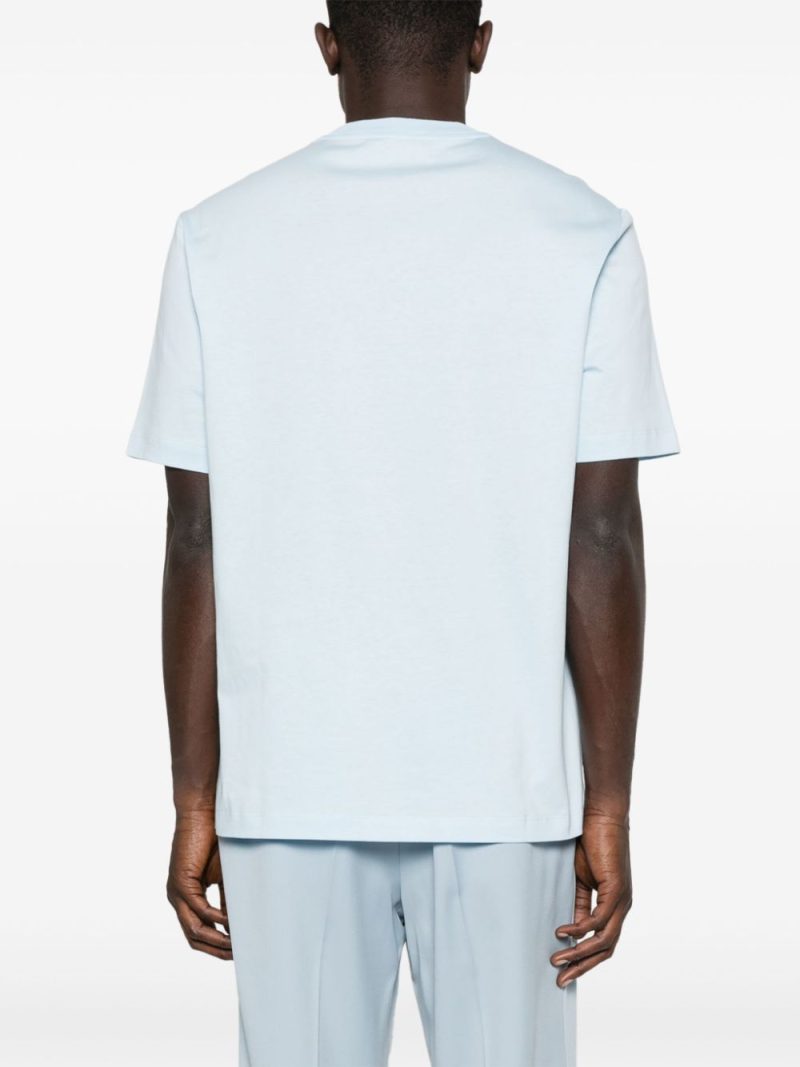 Alternative view of Tricou Versace Logo-Print albastru