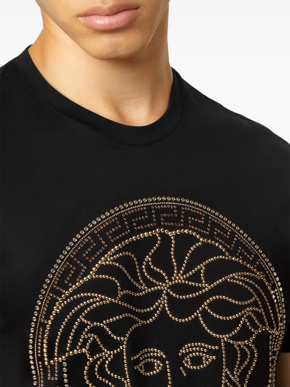 Tricou Versace Medusa Head negru - imagine 4