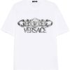 Tricou Versace Medusa Head-Print alb