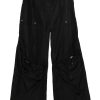 Pantaloni The Attico Long negru