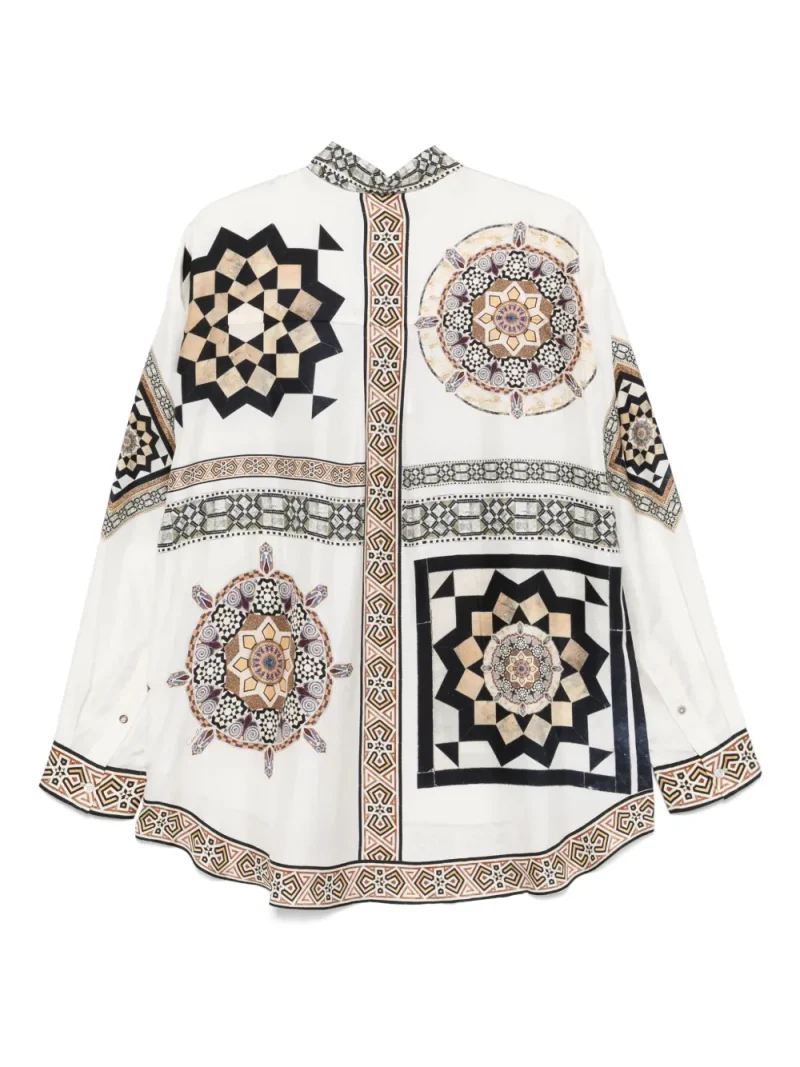 Alternative view of Camasa Camilla Make Me Your Mosaic alb