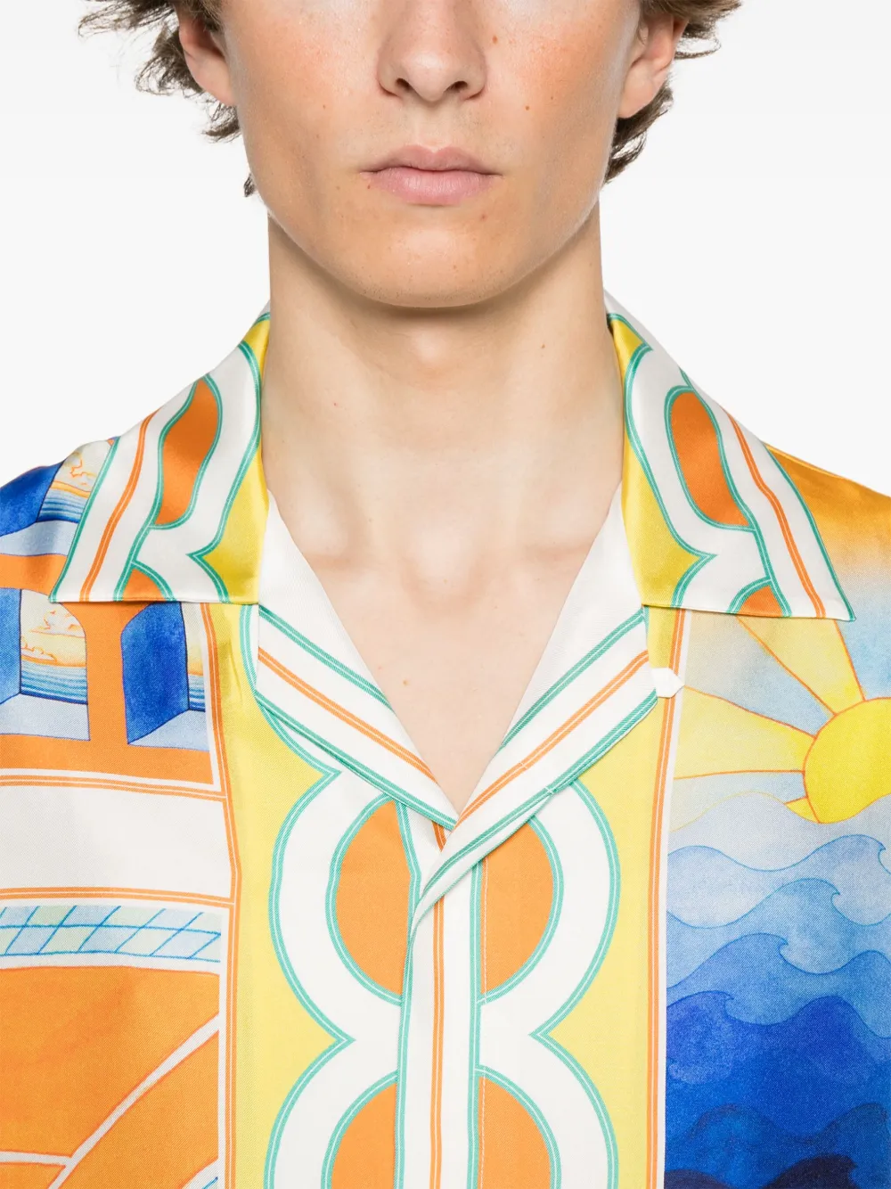 Camasa Casablanca Surreal Pool multiocolor - imagine 4