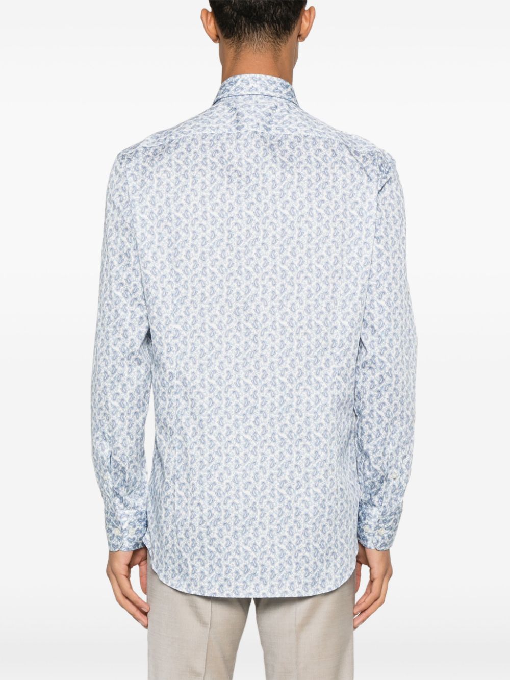 Camasa ETRO Paisleu-Print alb - imagine 2