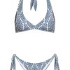 Costum de baie ETRO Paisley-Print Bikini multicolor