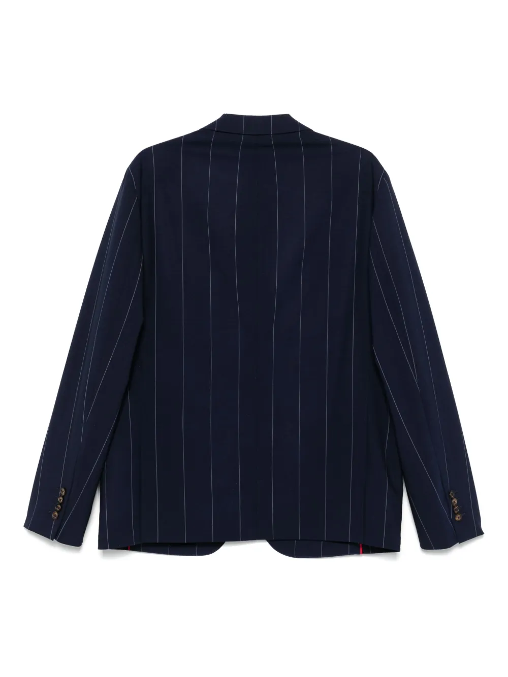 Costum Eleventy Striped bleumarin - imagine 2