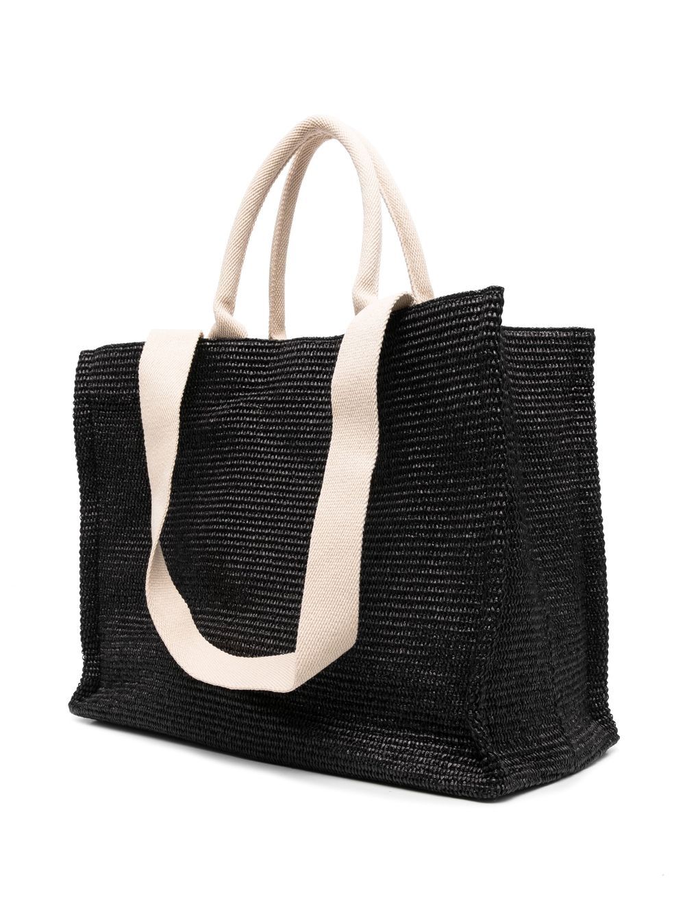 Geanta tote Marni Embroidered-Logo negru - imagine 2