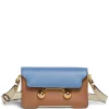 Geanta Marni Trunkaroo Shoulder albastru