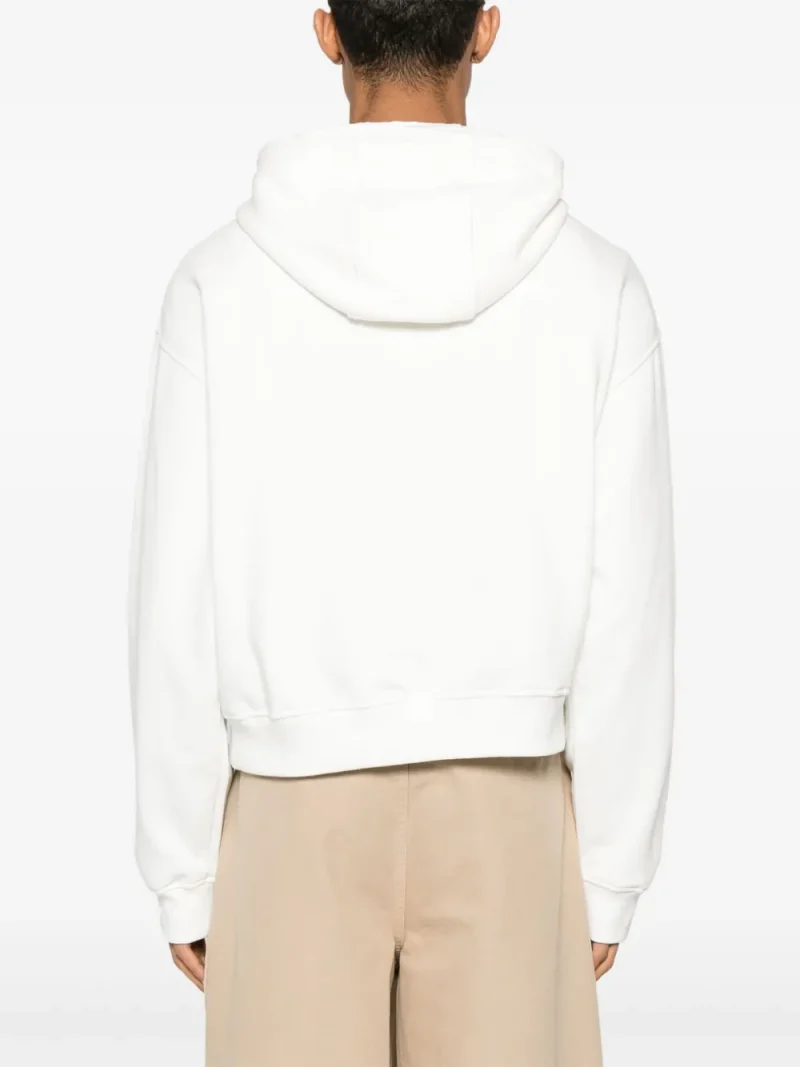 Alternative view of Hanorac Marni Logo-Patch alb