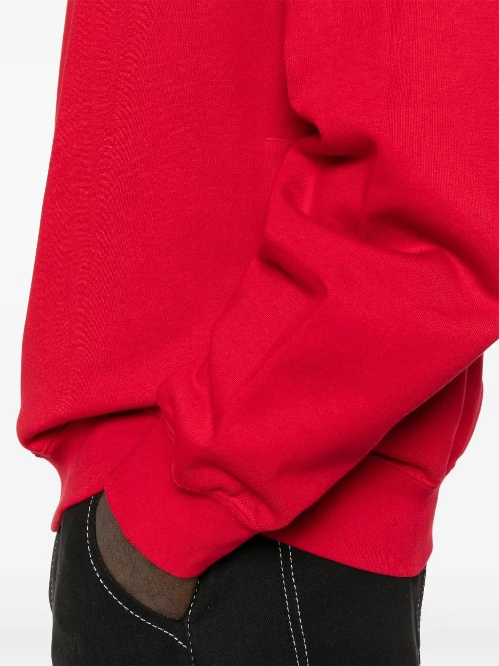 Hanorac Y-3 Graphic-Print rosu - imagine 5