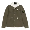 Jacheta Stone Island Compass-Badge khaki