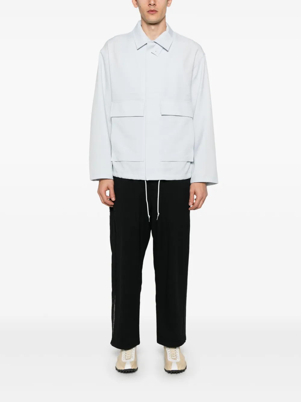 Jacheta Y-3 Sport Uniform albastru - imagine 4