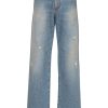 Jeans Balmain loose-fit albastru