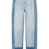 Pantaloni denim Stella McCartney Two-Tone albastru