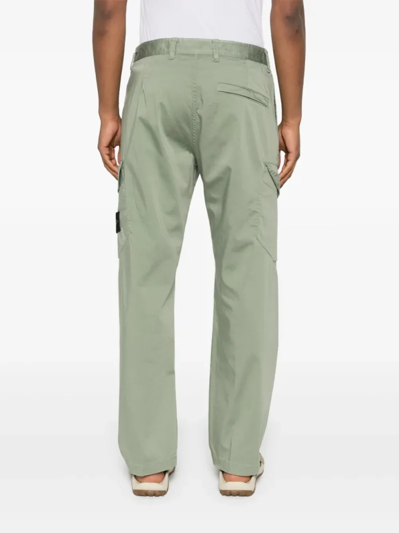 Alternative view of Pantaloni Stone Island Compass khaki