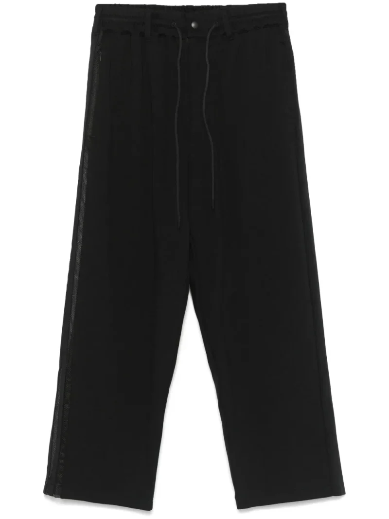 Pantaloni Y-3 3-Stripes Track negru