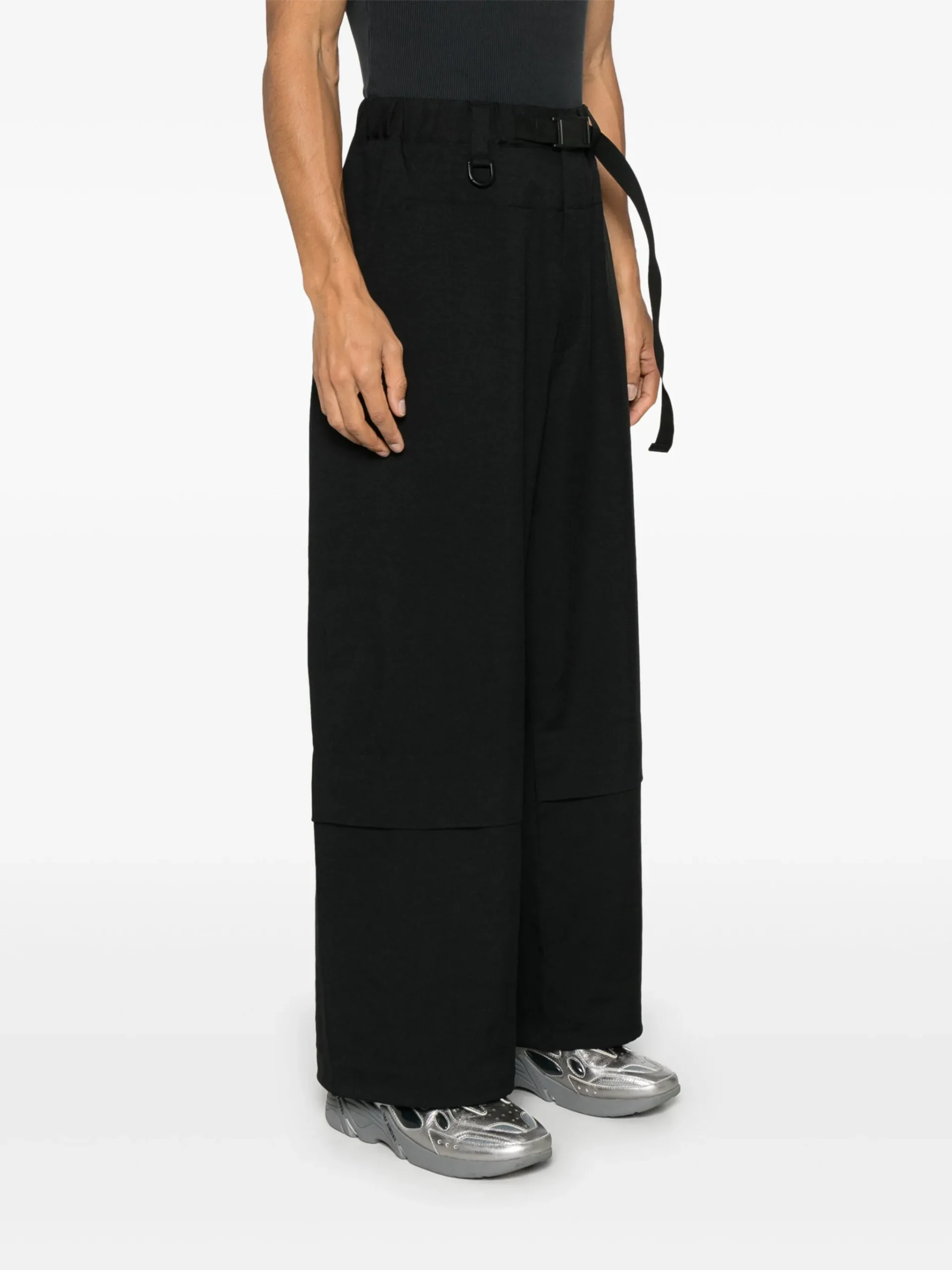 Pantaloni Y-3 Sport Uniform negru - imagine 5