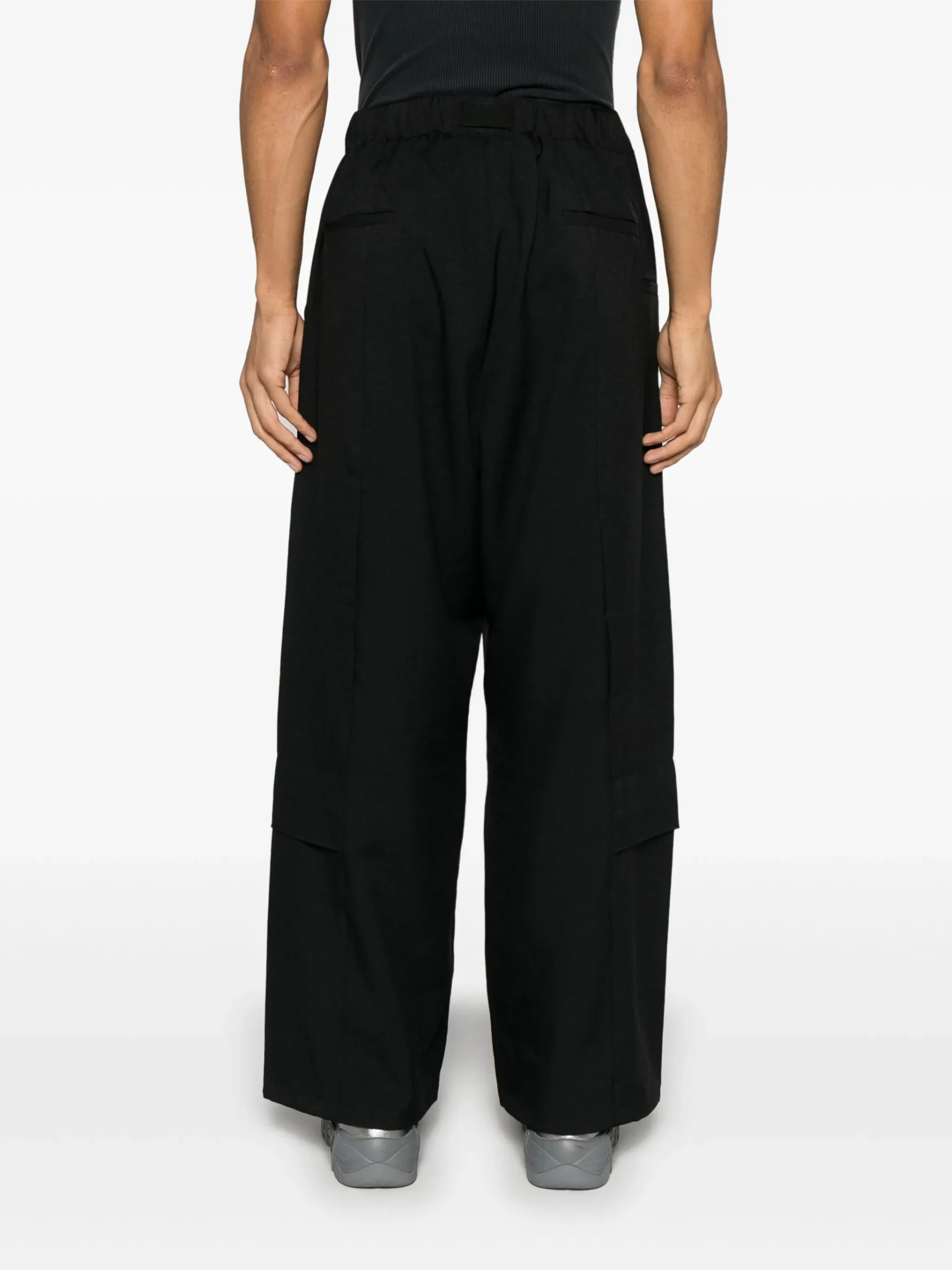 Pantaloni Y-3 Sport Uniform negru - imagine 4