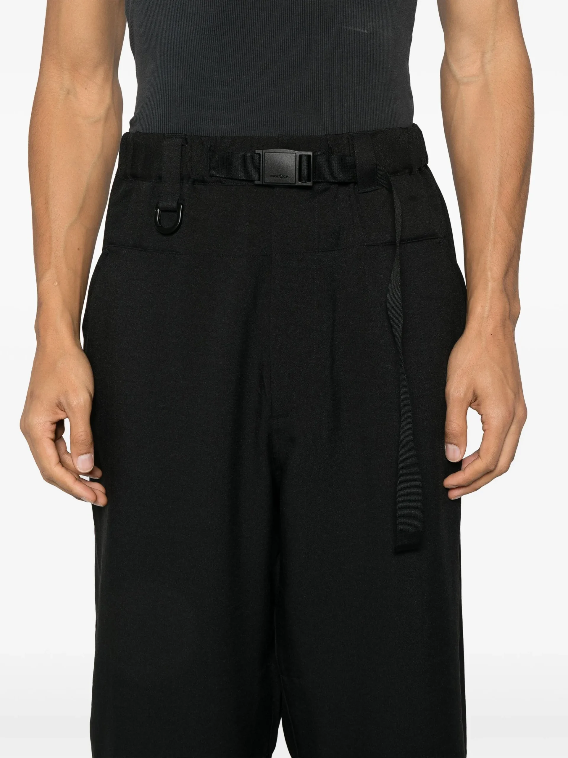 Pantaloni Y-3 Sport Uniform negru - imagine 3