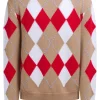 Pulover Marni Argyle intarsia-knit multicolor