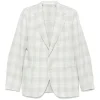 Sacou Eleventy checked blazer bej