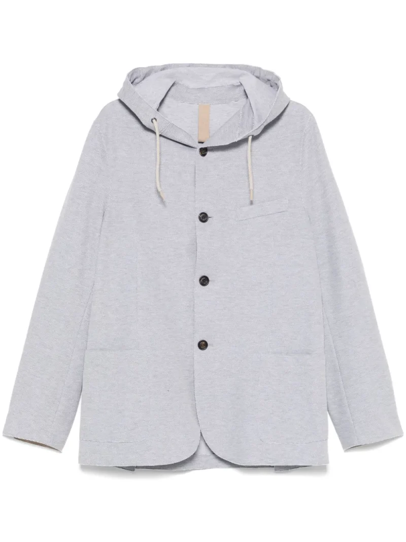 Sacou Eleventy Hoded gri