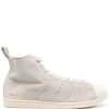 Sneakers Adidas x Wales Bonner Superstar Hi gri