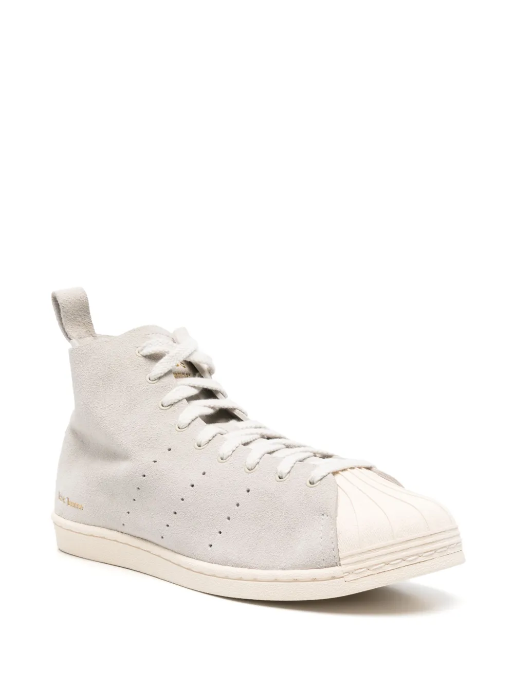 Sneakers Adidas x Wales Bonner Superstar Hi gri - imagine 3
