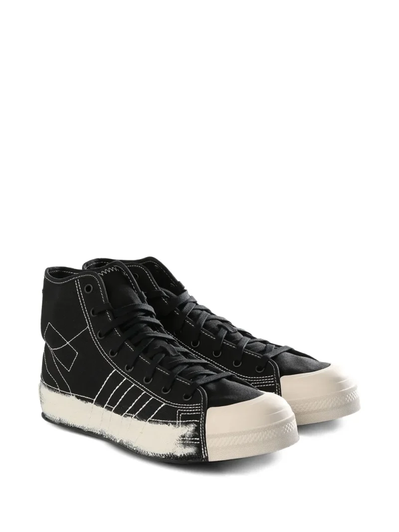 Sneakers Y-3 Nizza Hi negru – Casa Frumoasa