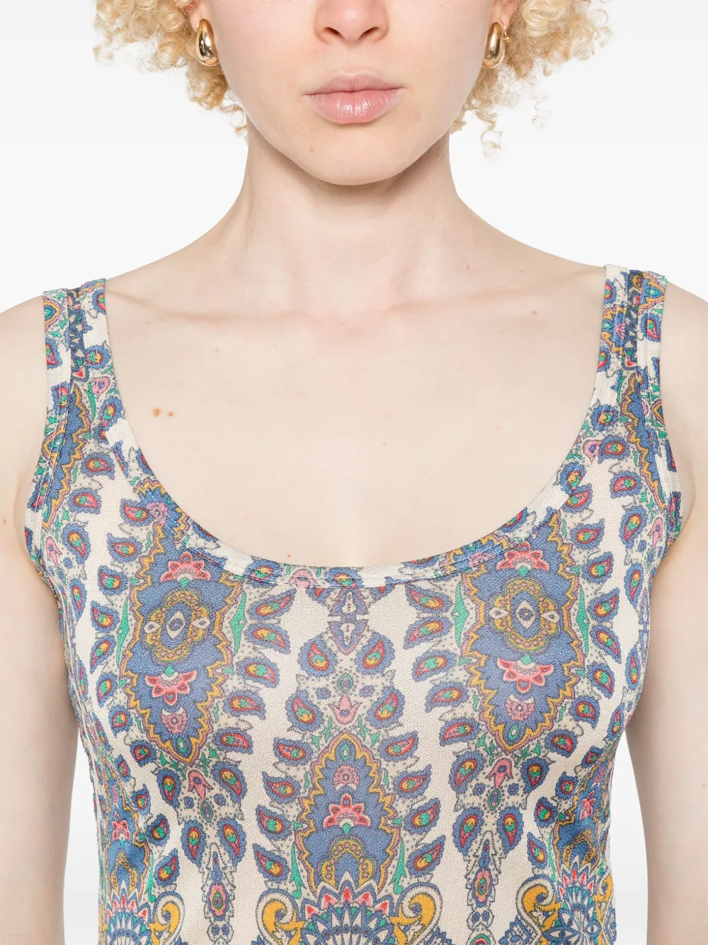 Top ETRO Graphic-Print multicolor - imagine 5