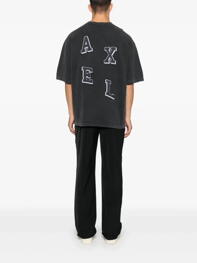 Alternative view of Tricou Axel Arigato Typo Summer negru
