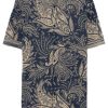 Tricou polo ETRO Paisley-Jacquard bleumarin