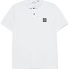 Tricou polo Stone Island Compass-Patch albastru