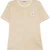 Tricou Stone Island Compass-Badge bej