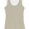 Top JIL SANDER+ Layered Tank alb