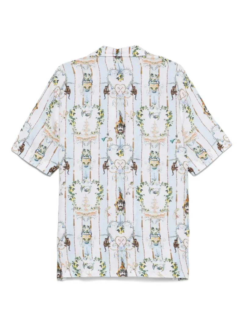 Alternative view of Camasa Camilla Linen albastru