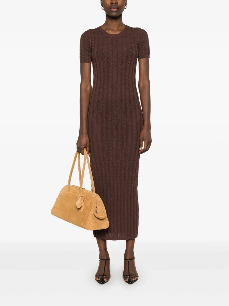 Alternative view of Rochie maxi LouLou De Saison maro
