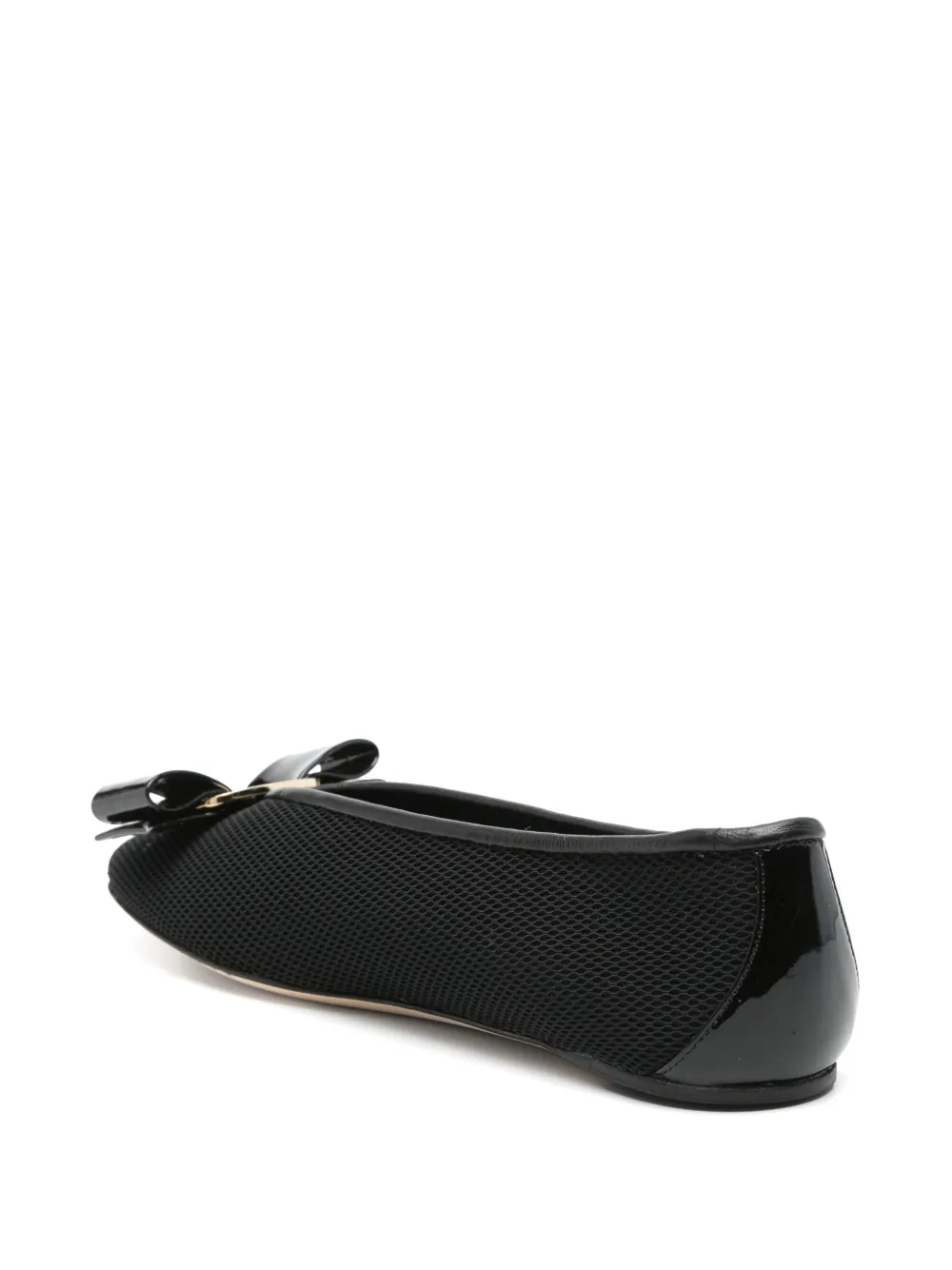 Balerini Ferragamo Vara Ballet Flats negru - imagine 2