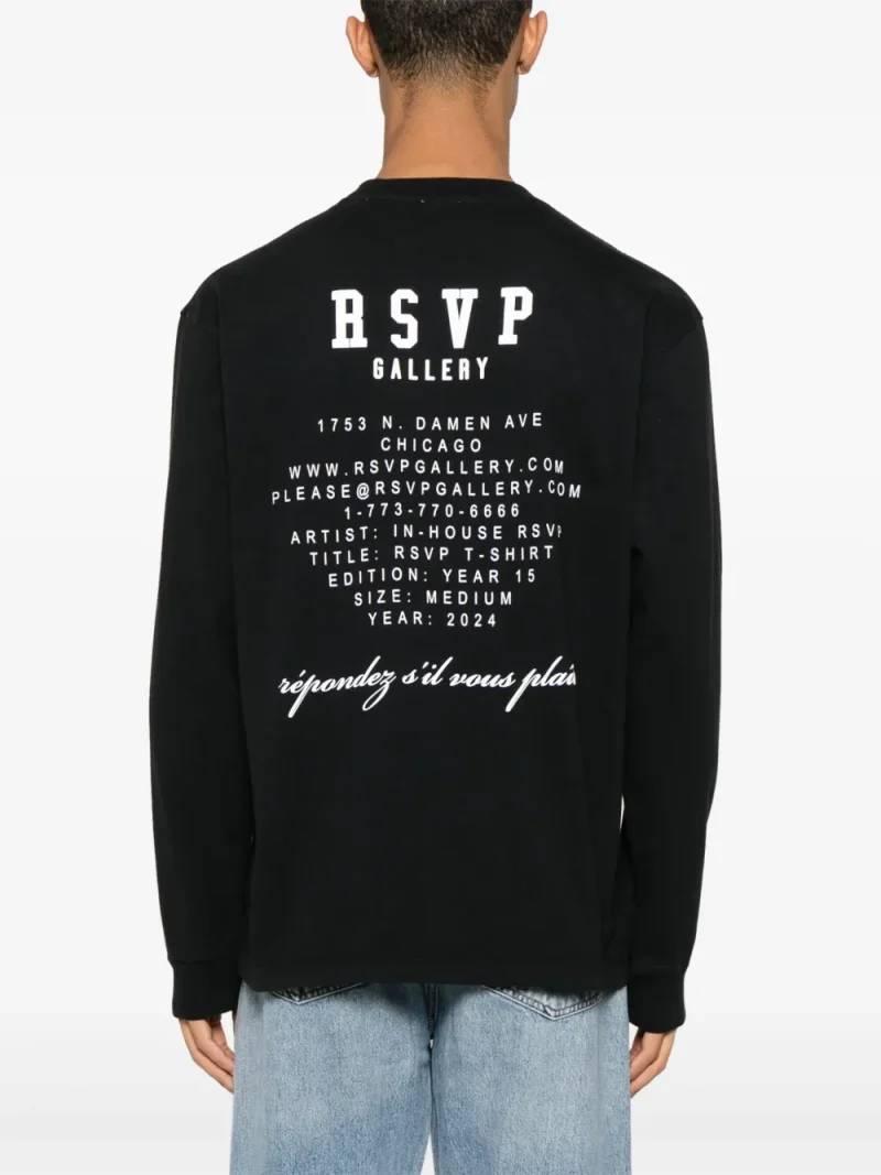 Alternative view of Bluza AGOLDE Logo-Print negru