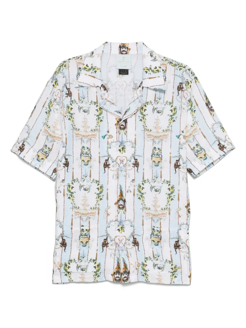 Camasa Camilla Linen albastru